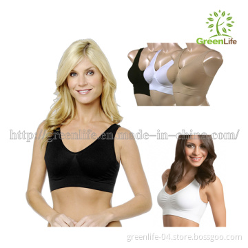 Women's Shapes Bra/Ladies' Sports Bra/Genuine Ahh Bra Seamless Sports Bra/3PCS/Lot Factory Price/Wty